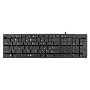 Клавиатура Oklick 520M2U черный/черный USB slim Multimedia