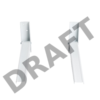 Кронштейн для СВЧ-печей Kromax MICRO-4 new white, max 20 кг, настенный, от стены 310 мм.