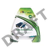 Кабель AM/Com port 9pin 1.2м  Aopen/Qust адаптер USB -> RS232, DE9P (добавляет в систему новый COM порт), ACU804