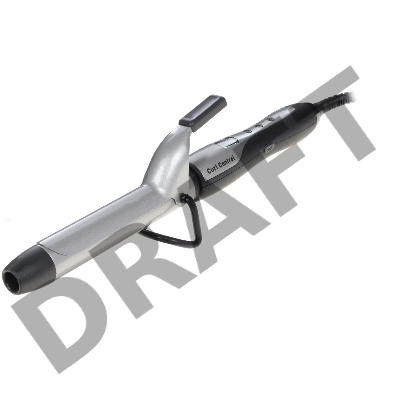 Щипцы Harizma Curl Control макс.темп.:210С покрытие:керамико-турмалиновое белый