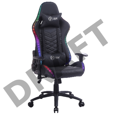 Кресло игровое Cactus CS-CHR-0099BL черный сиденье черный эко.кожа с подголов. крестовина металл пластик черный