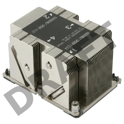 Пассивный кулер Alseye AS3647-P4HCAL2U-JYR81 3647 Narrow 2U, TDP 205W, 108*78*64mm