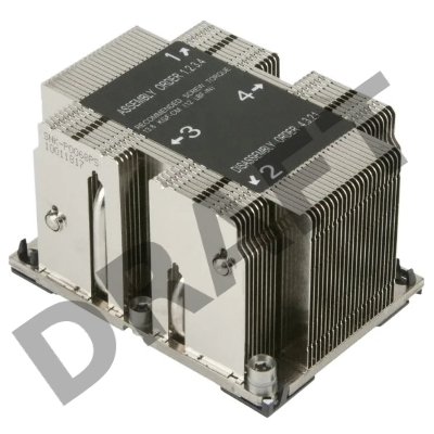 Пассивный кулер Alseye AS3647-P4HCAL2U-JYR81 3647 Narrow 2U, TDP 205W, 108*78*64mm