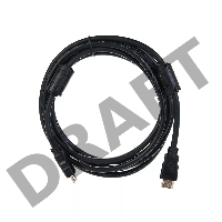 Кабель HDMI-19M --- HDMI-19M ver 2.0+3D/Ethernet,2 фильтра 3m Telecom <TCG200F-3M>