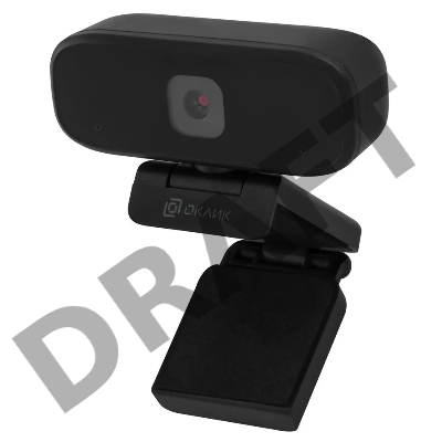 Камера Web Оклик OK-C015HD черный 1Mpix (1280x720) USB2.0 с микрофоном Камера Web Оклик OK-C015HD черный 1Mpix (1280x720) USB2.0 с микрофоном