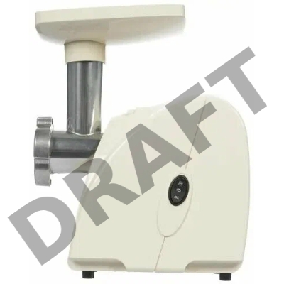 Мясорубка Аксион М 31.01 светло-бежевый корпус, 1500 Вт, произ. 100 кг/час, ф-ция реверс, отсек для хранения принадлежностей