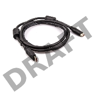 Кабель Aopen HDMI 19M/M ver 2.0, 1.8М,2 фильтра, Aopen/Qust <ACG517D-1.8M>