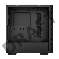 Корпус Deepcool CH510 без БП, боковое окно (закаленное стекло), 1x120мм вентилятор сзади, черный, ATX