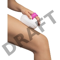 Массажер Medisana AC 855 белый/розовый