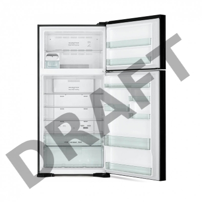 Холодильник Hitachi R-V660PUC7-1 BBK черный бриллиант (двухкамерный)