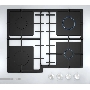 Газовая варочная панель BOSCH PNP6B2O92R 60 cm, белая