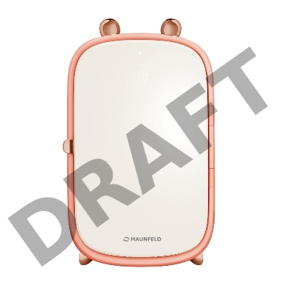 Мини-холодильник для косметики MAUNFELD MFF43PK