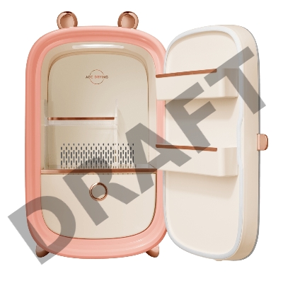 Мини-холодильник для косметики MAUNFELD MFF43PK