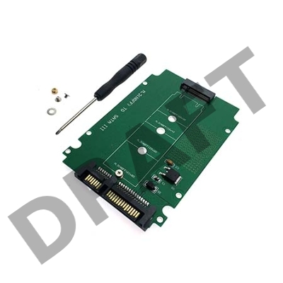Переходник Espada Переходник SSD SATA III to M.2 (NGFF) SSD Adapter. (M2S900) (41281)