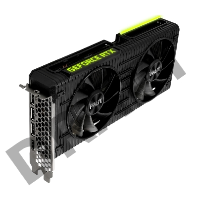 Видеокарта Palit PA-RTX3060TI DUAL 8G V1 LHR GDDR6 256bit HDMI 3xDP