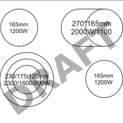 Встраиваемая электрическая панель Weissgauff  HV 643 BS