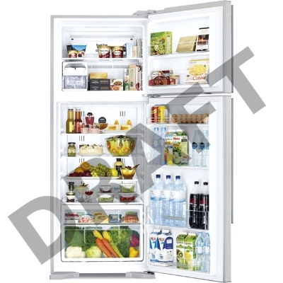 Холодильник Hitachi R-VG540PUC7 GPW 2-хкамерн. белое стекло (двухкамерный)