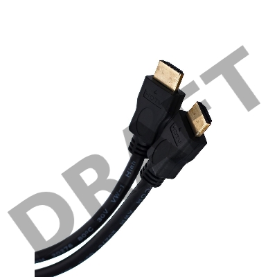 Кабель цифровой TV-COM HDMI19M to HDMI19M, V1.4+3D, 1.8m