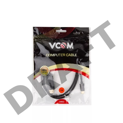 Кабель-адаптер VCOM CU423C-1M USB 3.1 Type-Cm --> HDMI A(m) 3840x2160@30Hz, 1m