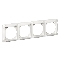 Рамка 4-м Дуэт бел. SchE WDE..