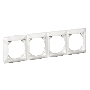 Рамка 4-м Дуэт бел. SchE WDE000104