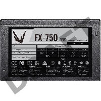 Блок питания Formula ATX 750W FX-750 (24+4+4pin) APFC 120mm fan 7xSATA RTL