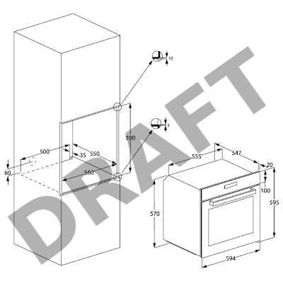 Встраиваемая электрическая духовка Beko BIC 21006 M
