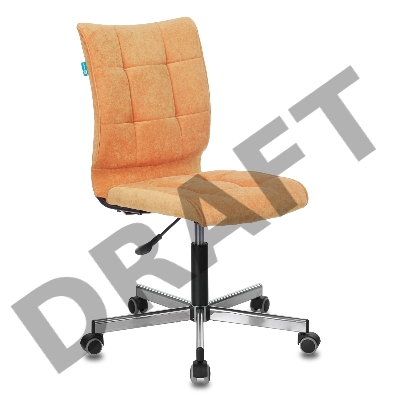 Кресло Бюрократ CH-330M/VELV72 оранжевый Velvet 72 крестовина металл