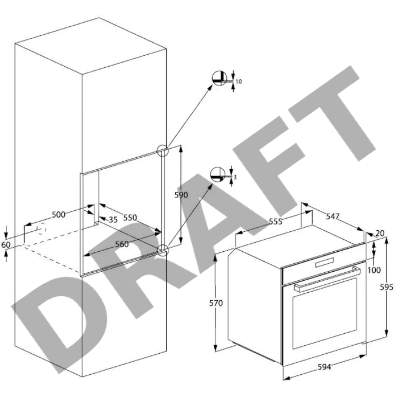 Встраиваемая электрическая духовка Beko BIE21100B