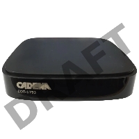 Ресивер DVB-T2 Cadena CDT-1793 черный