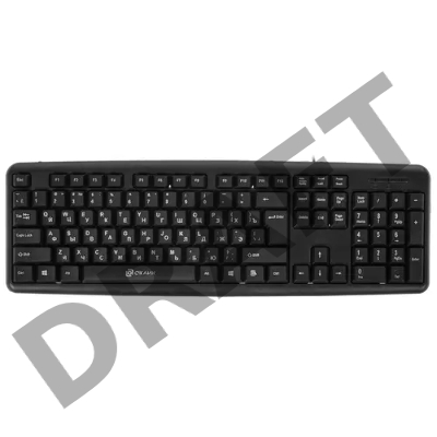 Клавиатура Oklick 180M черный USB