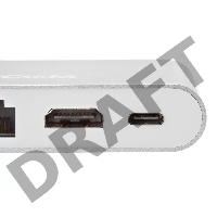 Кабель-адаптер USB3.1 Type-CM-->HDMI+USB3.0+RJ45+PD charging  VCOM <CU455> Кабель-адаптер USB3.1 Type-CM-->HDMI+USB3.0+RJ45+PD charging  VCOM <CU455>