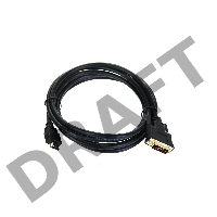 Кабель HDMI-DVI 3M LCG135E-3M TV-COM