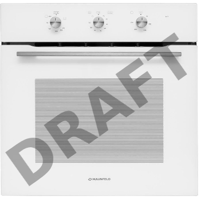 Шкаф духовой газовый с электрическим грилем MAUNFELD MOGS703W, встраиваемый
