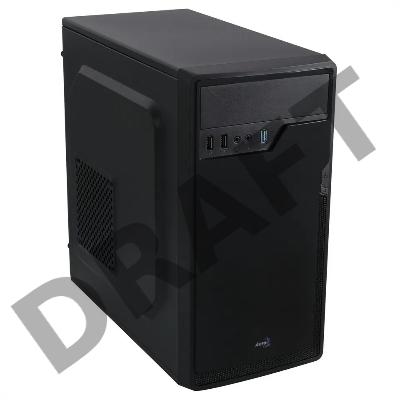 Корпус Aerocool Cs-100 Advance (2xUSB, 2xAudio, 0.45 мм, 80 мм FAN, mATX, без б/п)