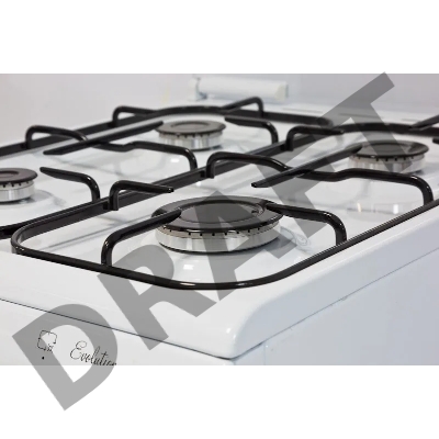 Плита Комбинированная De Luxe 5040.21гэ КР ЧР белый