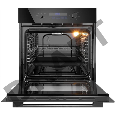 Шкаф духовой газовый с электрическим грилем MAUNFELD MOGM703B2, встраиваемый