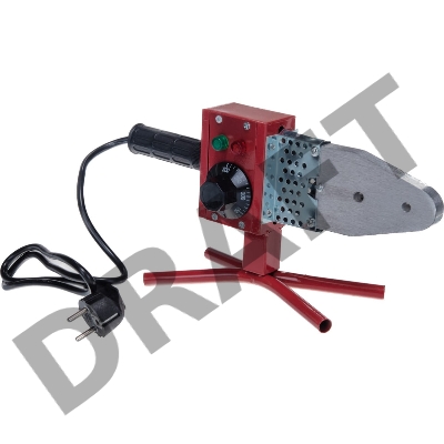 Аппарат для сварки пластиковых труб KRONWERK 94214  800Вт 300 °c 20-25-32-40-50-63мм мет.кейс