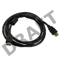 Кабель 5bites APC-200-100F HDMI / M-M / V2.0 / 4K / HIGH SPEED / ETHERNET / 3D / FERRITES / 10M