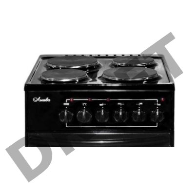 Плита Электрическая Лысьва ЭП 411 черный эмаль