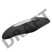 Черный вибровкладыш в трусики с пультом ДУ Silicone Remote Panty Pleaser