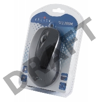 Мышь Oklick 205M черный оптическая (800dpi) USB (3but)