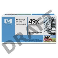 Тонер-картридж HP Q5949XD черный LaserJet 1320/3390/3392 (6000 стр.)