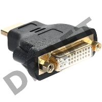 Переходник HDMI/DVI-D 19M/25F  VCOM позолоченные контакты, VAD7819
