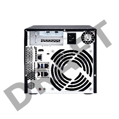 Сетевое хранилище без дисков SMB QNAP TVS-472XT-PT-4G 4-Bay NAS, Intel Pentium Gold G5400T 2-core 3.1 GHz processor, 4GB DDR4 RAM (max 32GB RAM), 4x 2.5
