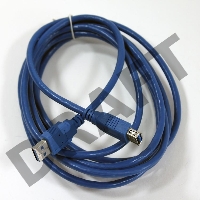 Кабель VCOM VUS7065-3M Кабель удлинительный USB3.0 Am-Af 3m