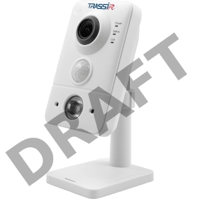 Камера видеонаблюдения IP Trassir TR-D7121IR1 v6 2.8-2.8мм цв. корп.:белый