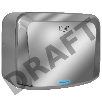 Сушилка для рук Puff 8813 1250Вт хром