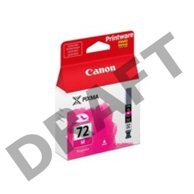 Картридж струйный PGI-72M (6405B001), для Canon PRO-10, Пурпурный, 710 стр.