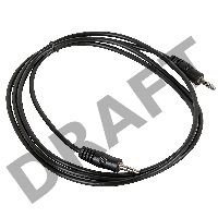 Кабель VCOM VAV7175-1.5M Кабель соединительный 3.5 Jack (M) - 3.5 Jack (M), стерео, аудио, 1.5м      
